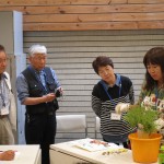 ラベンダー手入れ